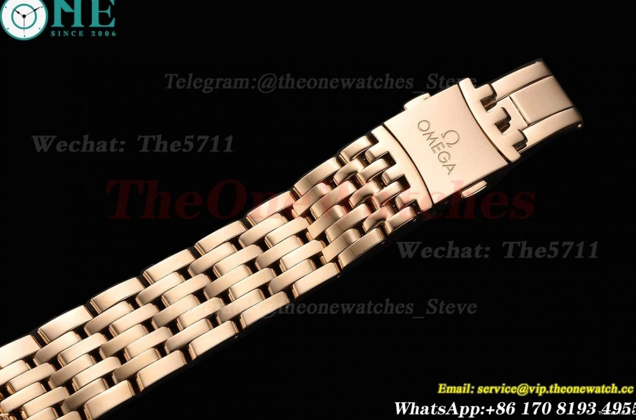 De A8800 RG Prestige Dial Ladies VSF Ville Dia 34mm Brown RG 0108